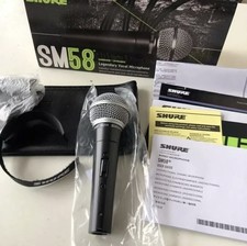 NEW Shure SM58S Dynamic Vocal Microphone with On/Off Switch UK