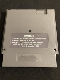 Marble Madness Nintendo Cartridge Authentic Milton Bradley NES Game