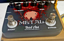 BadAss Heavy Metal Muff Top Boost Distortion Guitar Effect Pedal Metal Sou