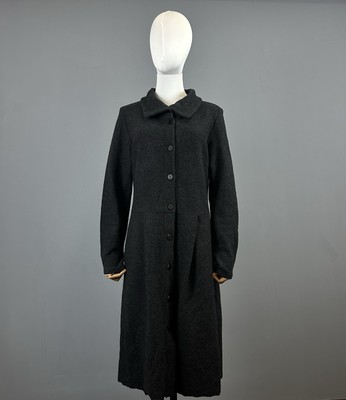 ELEMENTE CLEMENTE Gray Avant Garde Lagenlook  Lightweight Coat Jacket Size 2