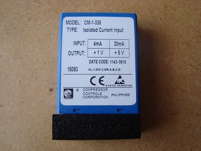 COMPRESSOR CONTROLS CORPORATION CM-1-335 - Isoliertes Stromeingangsmodul -