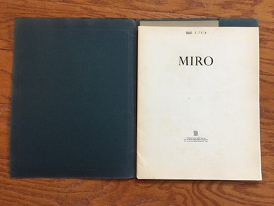 Joan Miro Skira Prints 6 Colorplates Portfolio Printed Switzerland