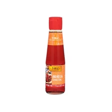 Chili Oil (7 Oz - 1 Pack), Crafted from Dried Chili Peppers and Soybean Oil, Spi