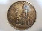 medal prize director academy of fine arts Milan silver 62mm 1891