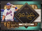 David Wright 2022 Topps Five Star Golden Graphs Green Auto /30