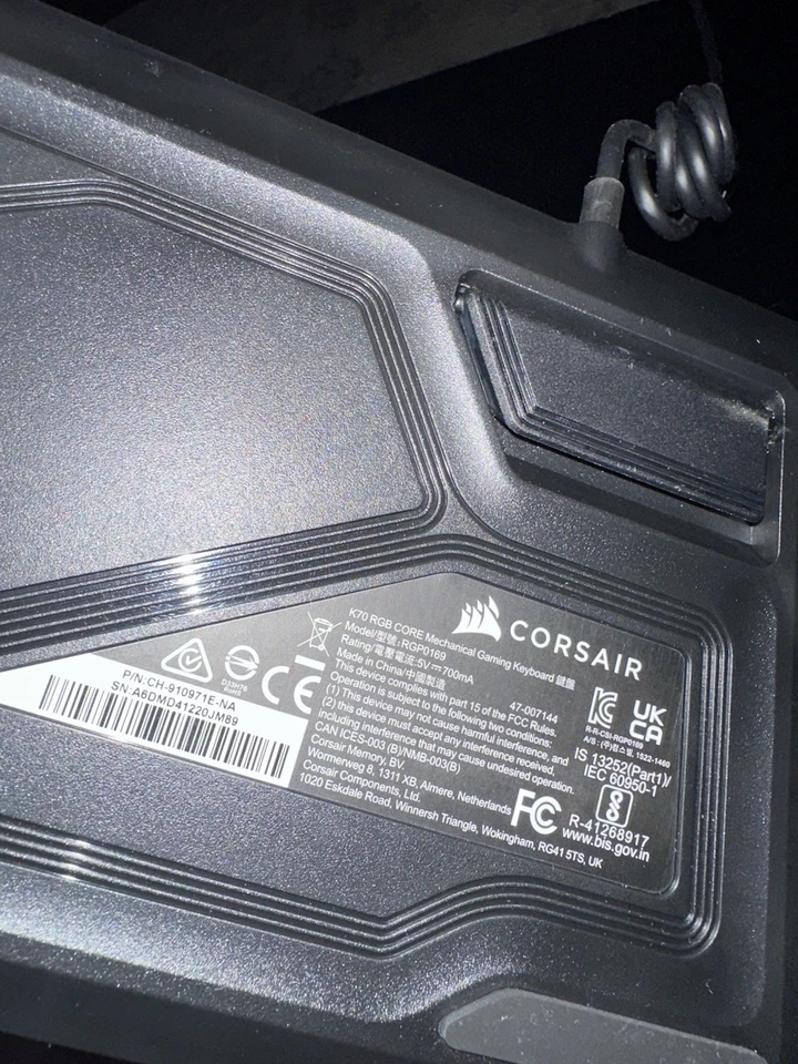 Corsair K70 CORE - RGB Mechanical Keyboard - MLX Red Linear Switches - Gaming - Image 4 of 4