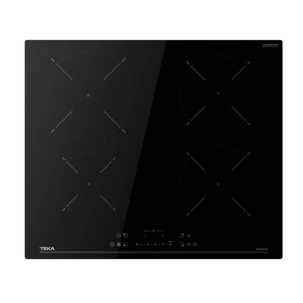 Teka Nero Piano Cottura Induzione Ibc64115ssmbk 4 Zone Di Cottura 60 Cm. Touchscreen Frontale - Immagine 2