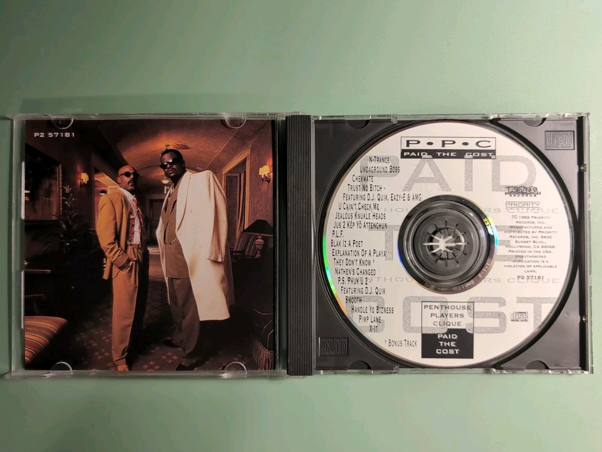 Penthouse Players Clique アナログレコード Paid the Cost by Penthouse Players Clique (CD, May-1992, Ruthless