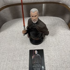 Star Wars Gentle Giant Bust Of Count Dooku