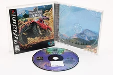 PS1 TNN Motorsports HardCore 4x4 (Sony PlayStation 1, 1996) CIB Black Label