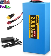 48V 20Ah Electric Bicycle Lithium Battery For 200W-1000W Ebike Scooter