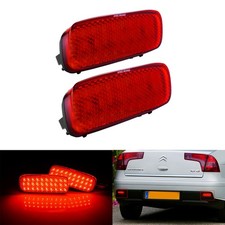1 Paar Rote Linse Heckbremsleuchte Lampe für Citroen C5,Peugeot 206 SW 1998-2010