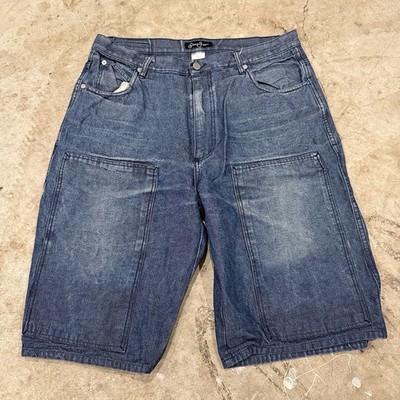Vintage Y2K Sean Jean Double Knee Jorts Denim Shorts Mens Size 36 