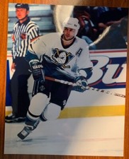 Vintage Photo File 8x10 Photo Todd Krygier Mighty Ducks of Anaheim