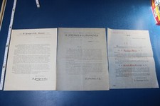 B. Sprengel & Co. Hannover Schokolade Brief Werbung 1900/01 Sammelbilder Händler