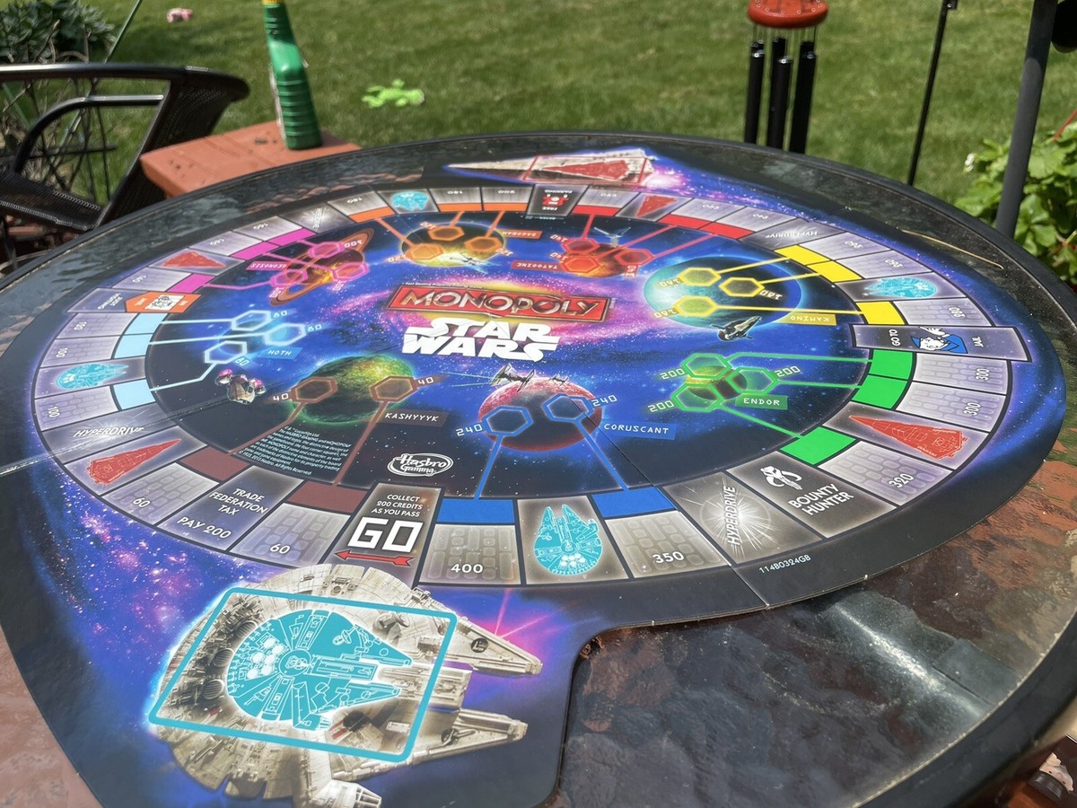 Jeu Monopoly Star Wars édition 2015 - Hasbro Parker, Complet Et En Excellent état