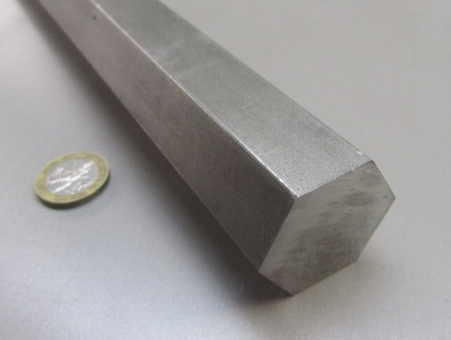 4140 Alloy Steel Hex Rod 1 3/8" Hex x 1 Foot Length - Picture 6 of 7