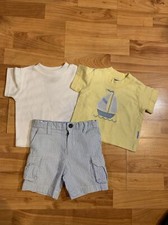 Lot Of Boys Sz. 12 Months mix  match Spring Summer 3pc set