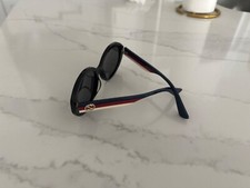 womans gucci glasses GGO279SA blue white and red. Used condition
