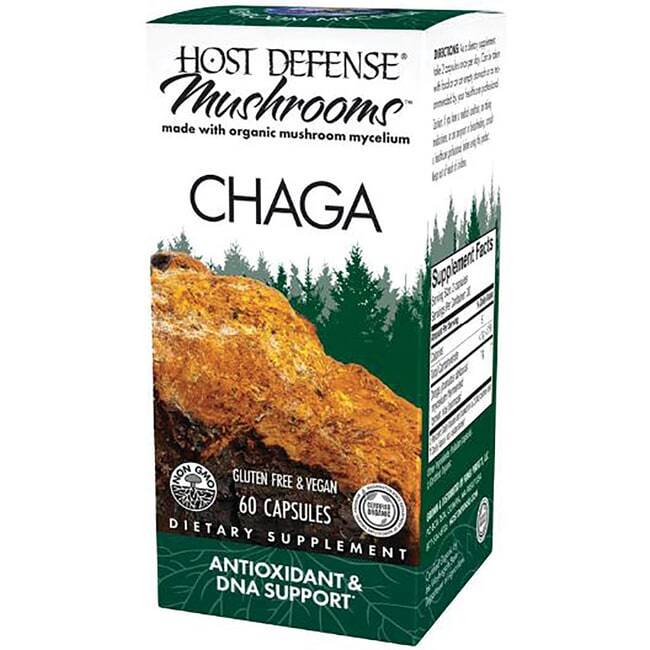 Грибы для защиты организма от вредителей Чага 1 г 60 шляпок