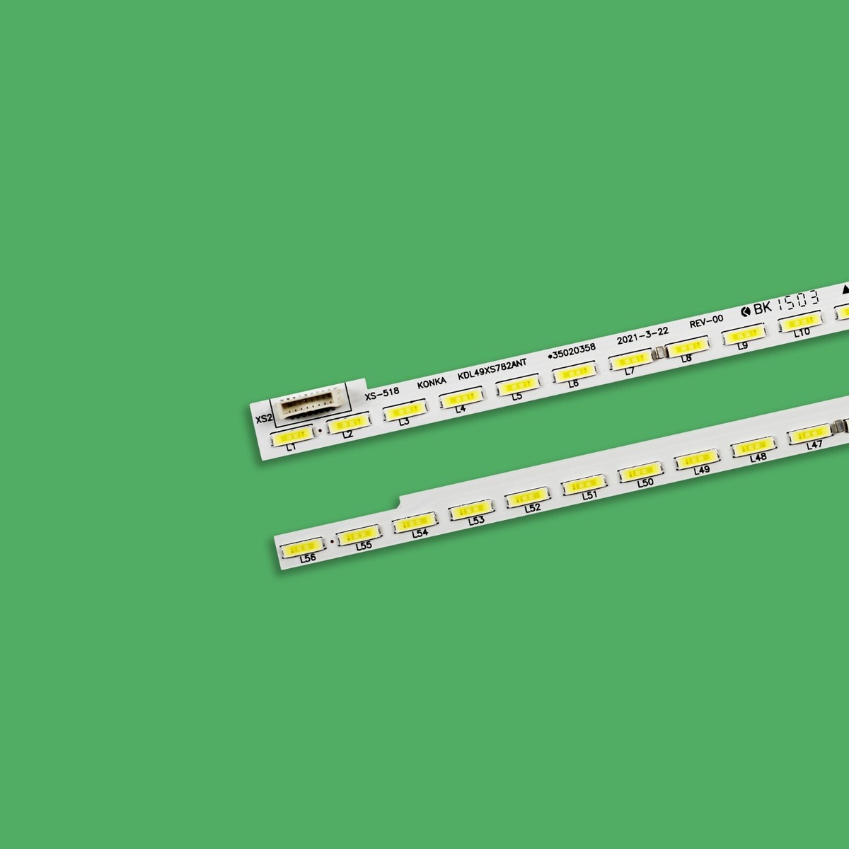2pcs LED Backlight Strips For U49B9000K LED50X8800U KDL49XS782ANT