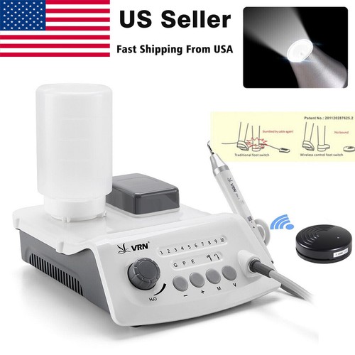 Dental Digital Control Ultraschall Scaler mit LED Handstück Spitzen Flaschen VRN-A8 - Bild 20 von 21