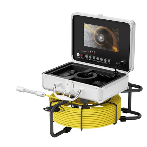 Telecamera ispezione tubi fognari 7 pollici HD condutture endoscopio industriale 20M DVR - Foto 8 di 14