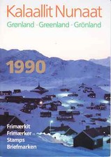 GREENLAND YEARPACK 1990 MNH Afa c.v. DKK 300 (€40.20/$44.30)