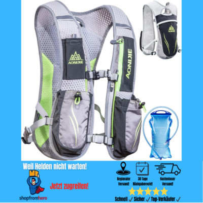 ultralight hydration backpack, 5.5 l running backpack, trail running backpack...