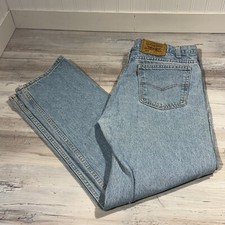 Vintage Levi's 505 Orange Tab Men's 36x30 Denim Jeans Made In USA 40505-0214