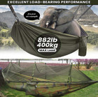 Double Person Outdoor Travel Camping Tent Hanging Hammock With Mosquito Net Set.