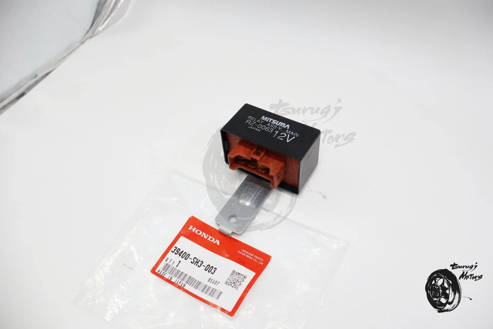 Relé de combustible EFI principal HONDA 1988-1991 Civic CRX Si DX HF genuino 39400-SH3-003 OEM Foto 4 de 4