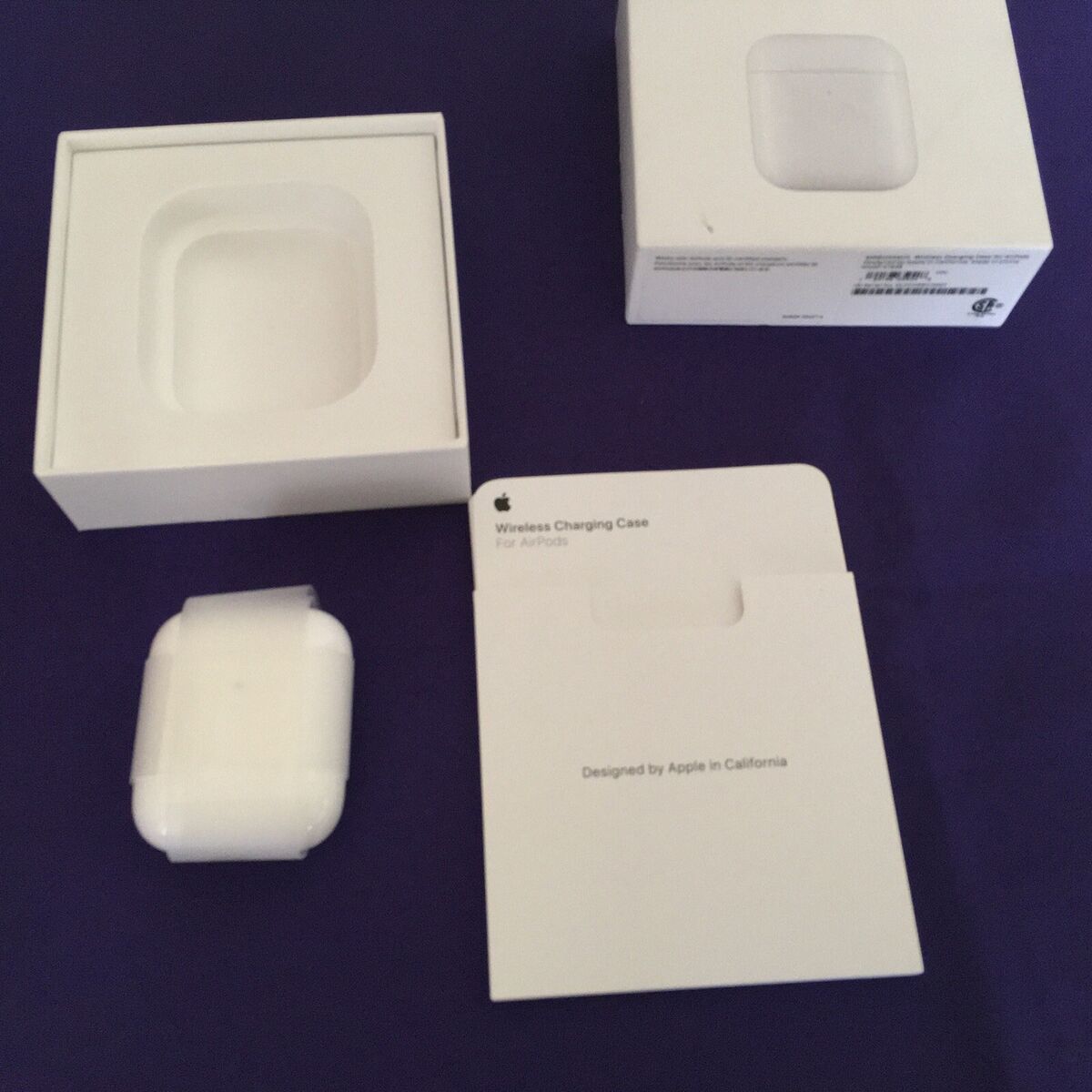 Genuine Apple Wireless Charging Case For Airpods -A1938 Genuine Apple Wireless Charging Case For Airpods -A1938