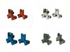 Aluminum Low Profile Sight Front and Rear Flip-Up Sight Set Picatinny