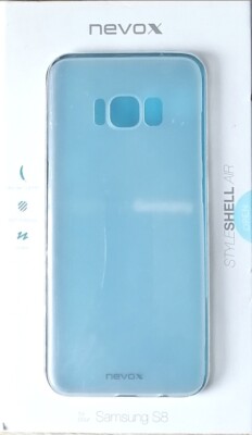Nevox Cover 1439 Style Shell Air Backcover TPU für Samsung S8 transparent 