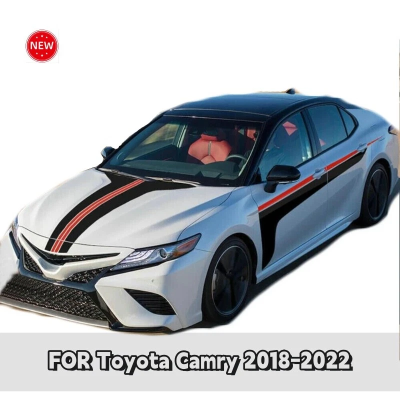 FOR Toyota Camry 2018-2022 Car Side Door Vinyl Stickers Graphic Decal kit 2Pcs - Изображение 2 из 4