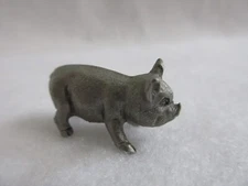 Pig Hog Spoontiques Pewter Miniature Figure #84