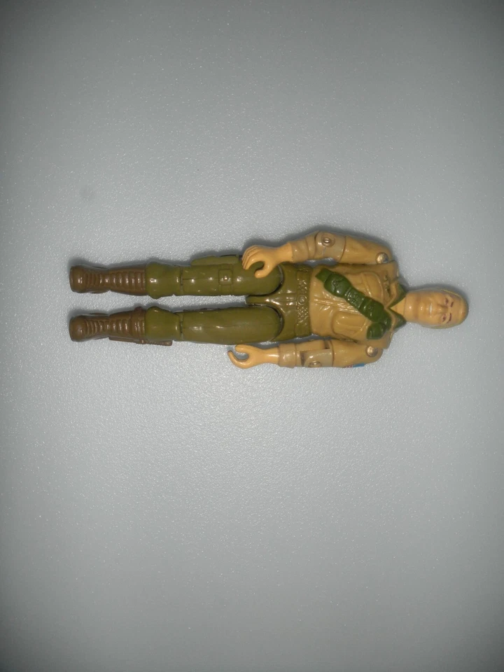 G.I. 1983 Pegatina de bandera y tarjeta de archivo sin cortar GI Joe Mail Away Duke v1 *100 % completa Foto 3 de 4