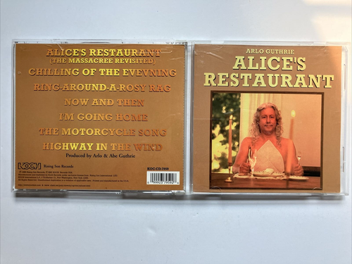 Alice's Restaurant: The Massacree Revisited by Arlo Guthrie (CD, Jun ...