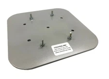 12"X12" Aluminum Base Plate/Top For Bolt Style LK-STA Cedarslink 8"x8" Trussing