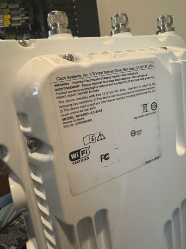 Cisco IW-6300H-AC-B-K9 Cisco Catalyst IW6300 Heavy Duty Access Point 8.10.196.0 - Afbeelding 6 van 7