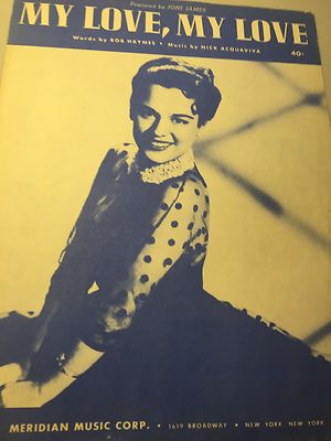 1953 ''My Love, My Love'' By Haymes & Acquaviva (Featured by Joni James)