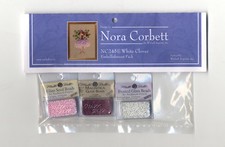 Cross Stitch  Nora Corbett Embellishment Pack for White Clover NC245E