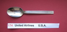 174  United Airlines Kaffee-L&ouml;ffel spoon &ndash; Rarit&auml;t - Sammlungsaufl&ouml;sung