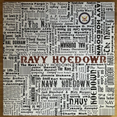 NAVY HOEDOWN RADIO SHOW ''Series 6, Jan Howard'' Double 2xLP, 1974, Nice VG++/VG++