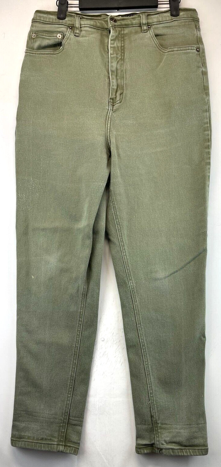 Route 66 Jeans - Juniors Size 13/14 - Green - Stretch - High Rise (2648)