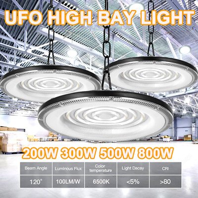UFO LED Hallenbeleuchtung High bay Werkstattleuchte Industrielampe Hallen Lampe