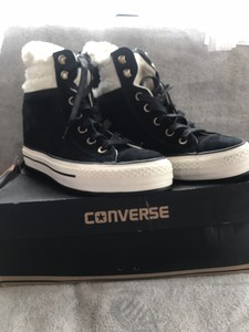 cream suede converse