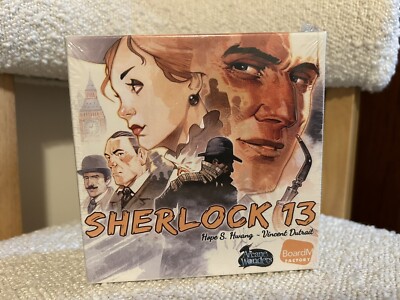 Sherlock 13 Game. Arcane Wonders. Single Player Mystery Game. New, SEALED BOX.