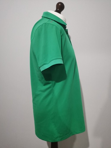 GALVIN GREEN Golf Polo Shirt Mens Size Medium Short Sleeve Green Gravity Stretch - Picture 6 of 10